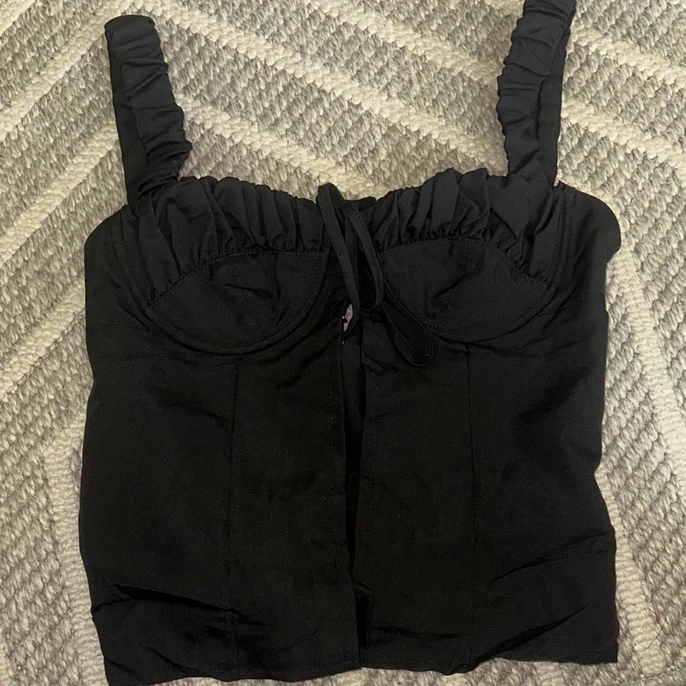 Elegant Black Women's Top